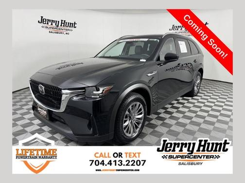 Jet Black Mica 2024 Mazda CX-90 PHEV Preferred