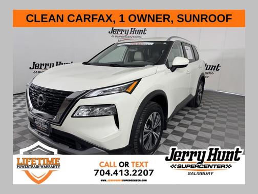 White 2023 Nissan Rogue SV