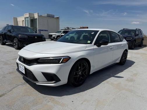 Platinum White Pearl 2024 Honda Civic