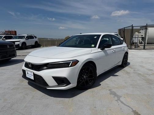 Platinum White Pearl 2024 Honda Civic
