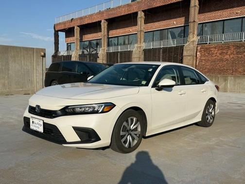 Platinum White Pearl 2023 Honda Civic