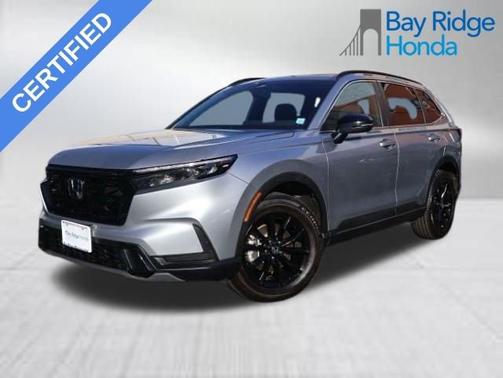 Solar Silver Metallic 2025 Honda CR-V Hybrid SUV