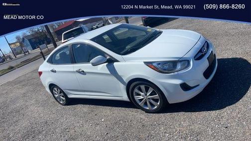 Century White 2012 Hyundai Accent GLS