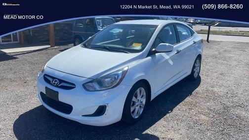 Century White 2012 Hyundai Accent GLS