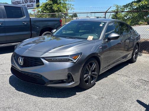Liquid Carbon Metallic 2025 Acura Integra A-SPEC