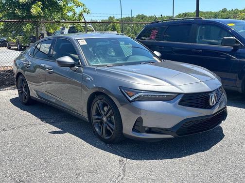 Liquid Carbon Metallic 2025 Acura Integra A-SPEC