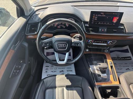 Gray 2023 Audi Q5 45 S line Premium Plus