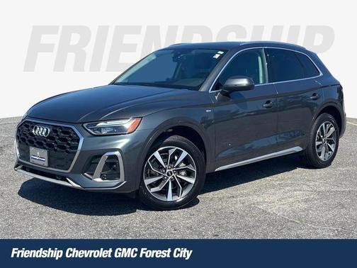 Gray 2023 Audi Q5 45 S line Premium Plus