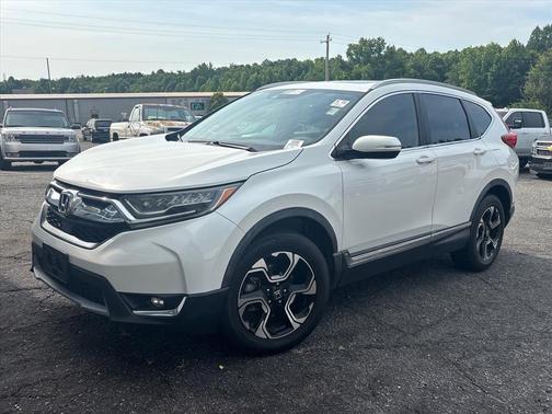 White Diamond Pearl 2018 Honda CR-V Touring
