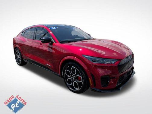 Rapid Red Metallic Tinted Clearcoat 2023 Ford Mustang Mach-E GT