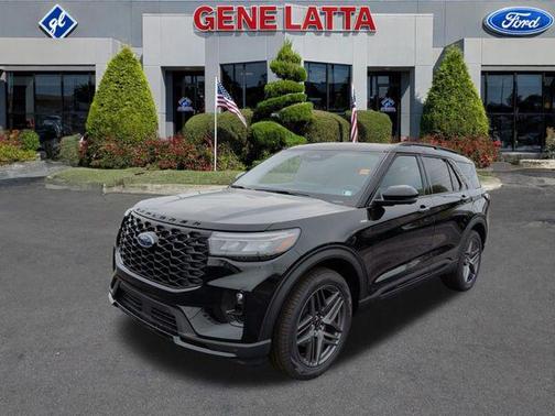 Agate Black Metallic 2026 Ford Explorer ST-Line