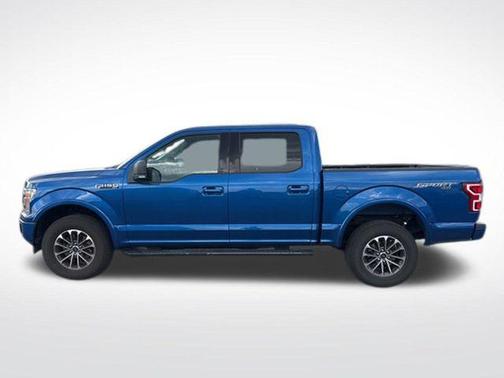 Lightning Blue 2018 Ford F-150 XLT