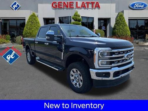 Antimatter Blue Metallic 2023 Ford F-250 Lariat