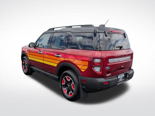 Ruby Red Metallic Tinted Clearcoat 2025 Ford Bronco Sport Free Wheeling