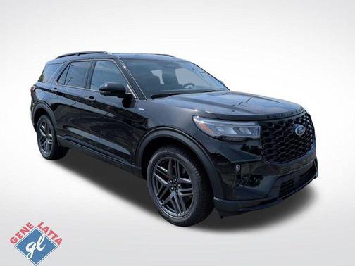 Agate Black Metallic 2026 Ford Explorer ST-Line