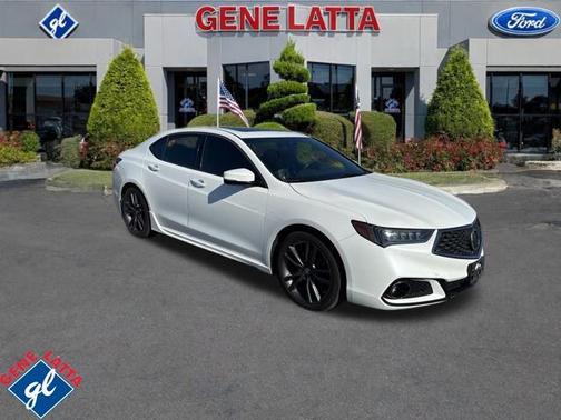 Bellanova White Pearl 2018 Acura TLX Technology