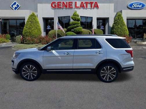 Ingot Silver Metallic 2018 Ford Explorer Platinum
