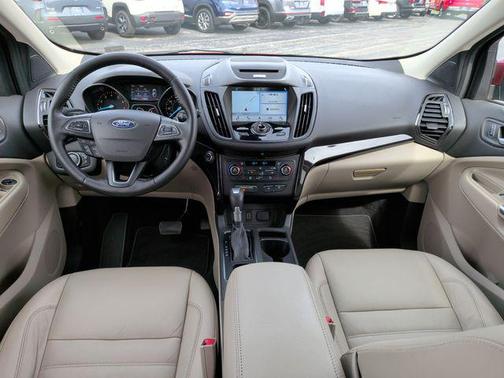 Ruby Red Metallic Tinted Clearcoat 2017 Ford Escape Titanium