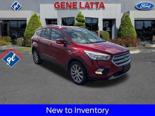 Ruby Red Metallic Tinted Clearcoat 2017 Ford Escape Titanium