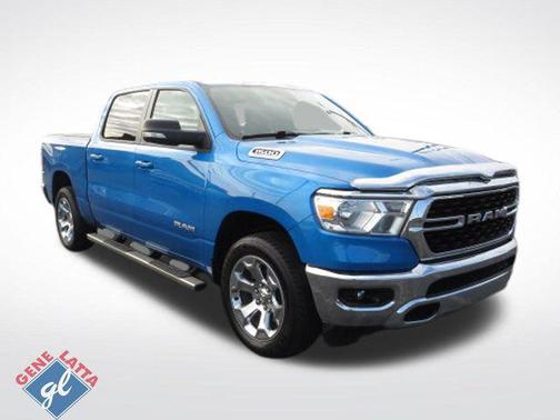 Hydro Blue Pearlcoat 2022 RAM 1500 Big Horn/Lone Star