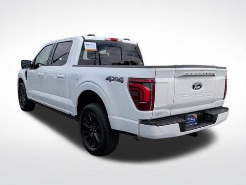 Star White Metallic Tri-Coat 2024 Ford F-150 Platinum