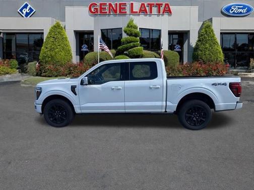 Star White Metallic Tri-Coat 2024 Ford F-150 Platinum