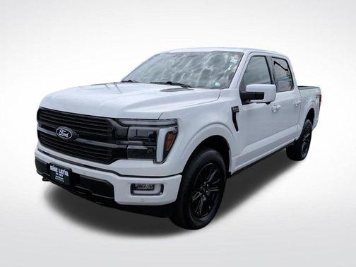Star White Metallic Tri-Coat 2024 Ford F-150 Platinum
