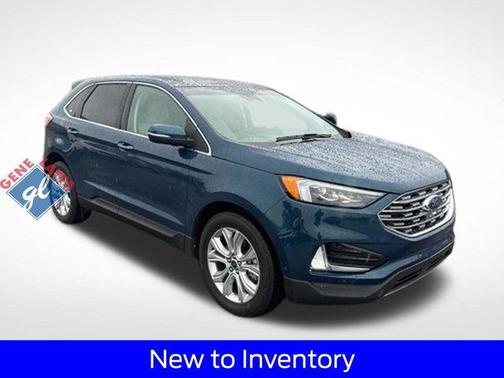 Dark Persian Green Metallic 2020 Ford Edge Titanium