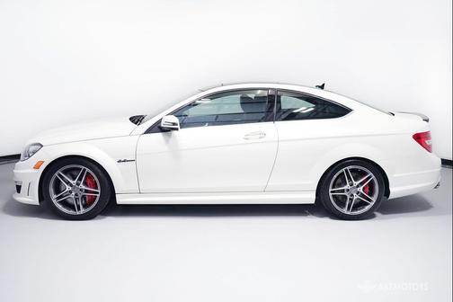 White 2013 Mercedes-Benz C-Class C 63 AMG