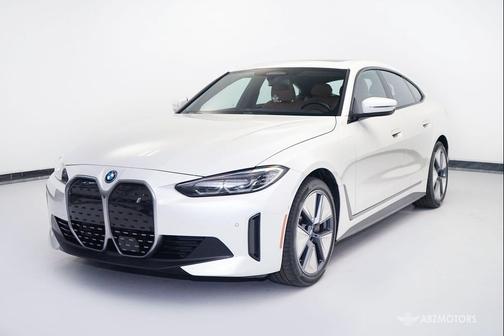 Mineral White Metallic 2023 BMW i4 Gran Coupe eDrive35