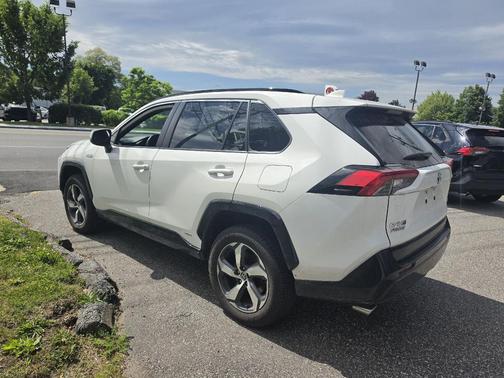 Super White 2021 Toyota RAV4 Prime SE