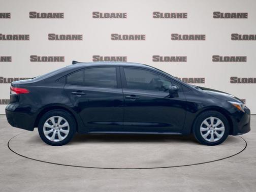Midnight Black Metallic 2025 Toyota Corolla Hybrid LE