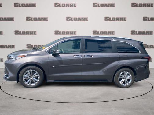 Predawn Gray Mica 2023 Toyota Sienna Platinum 7 Passenger