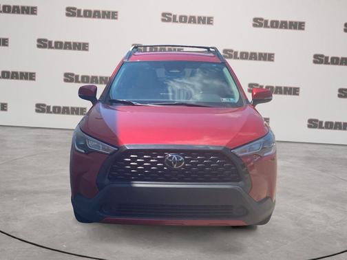 Barcelona Red Metallic 2023 Toyota Corolla Cross LE