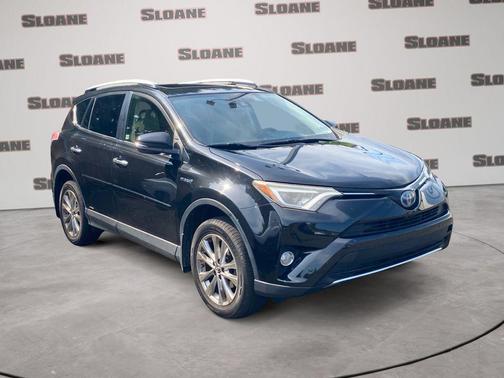Black Sand Pearl 2016 Toyota RAV4 Hybrid Limited