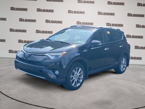 Black Sand Pearl 2016 Toyota RAV4 Hybrid Limited