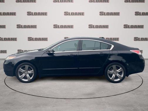 Crystal Black Pearl 2013 Acura TL Technology