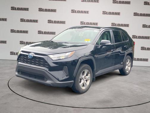 Midnight Black Metallic 2024 Toyota RAV4 Hybrid XLE