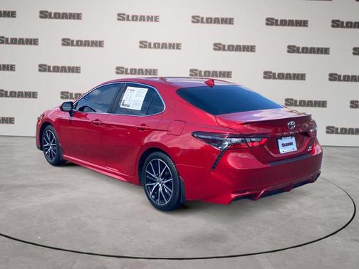 Supersonic Red 2021 Toyota Camry SE