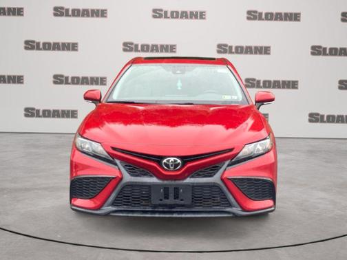 Supersonic Red 2021 Toyota Camry SE
