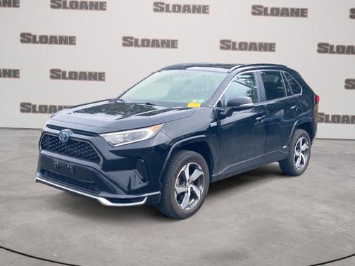 Midnight Black Metallic 2021 Toyota RAV4 Prime SE