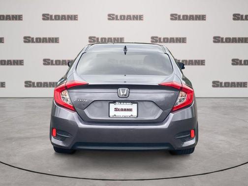 Modern Steel Metallic 2018 Honda Civic EX
