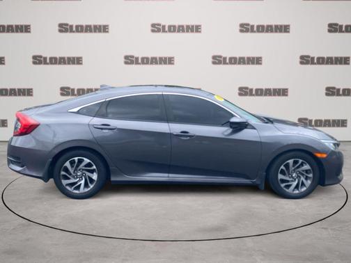 Modern Steel Metallic 2018 Honda Civic EX
