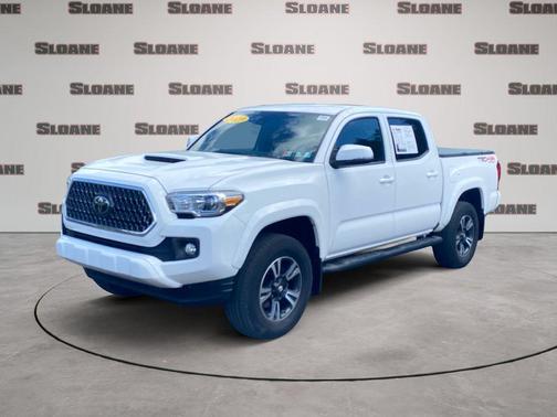 Super White 2019 Toyota Tacoma TRD Sport