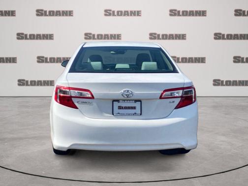 Super White 2013 Toyota Camry LE