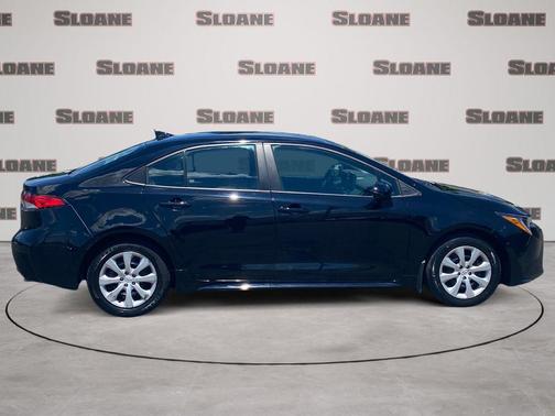Midnight Black Metallic 2025 Toyota Corolla LE