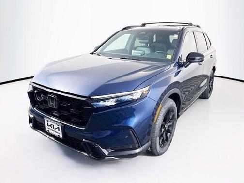 Blue 2024 Honda CR-V Hybrid Sport AWD