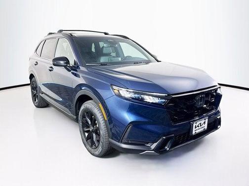 Blue 2024 Honda CR-V Hybrid Sport AWD