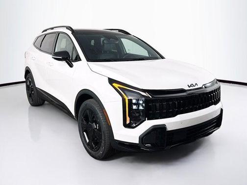 Snow White Pearl 2026 Kia Sportage Plug-In Hybrid X-Line