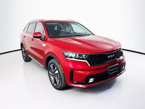 Runway Red 2023 Kia Sorento Hybrid EX